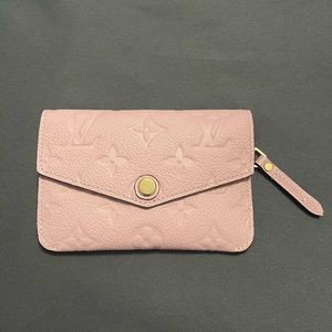 ❌SOLD❌ Louis Vuitton Empreinte Rose Key Pouch